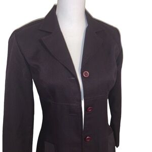 Tailor B. Moss Long Suit Jacket, sz 3/4